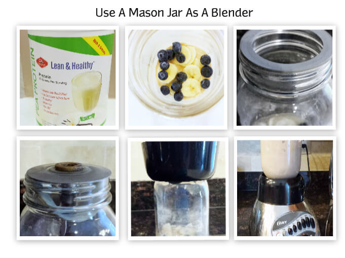 How To Use A Mason Jar As A Blender