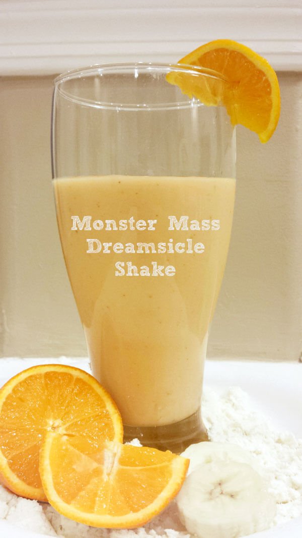 Monster Mass Creamsicle Protein Shake Recipes