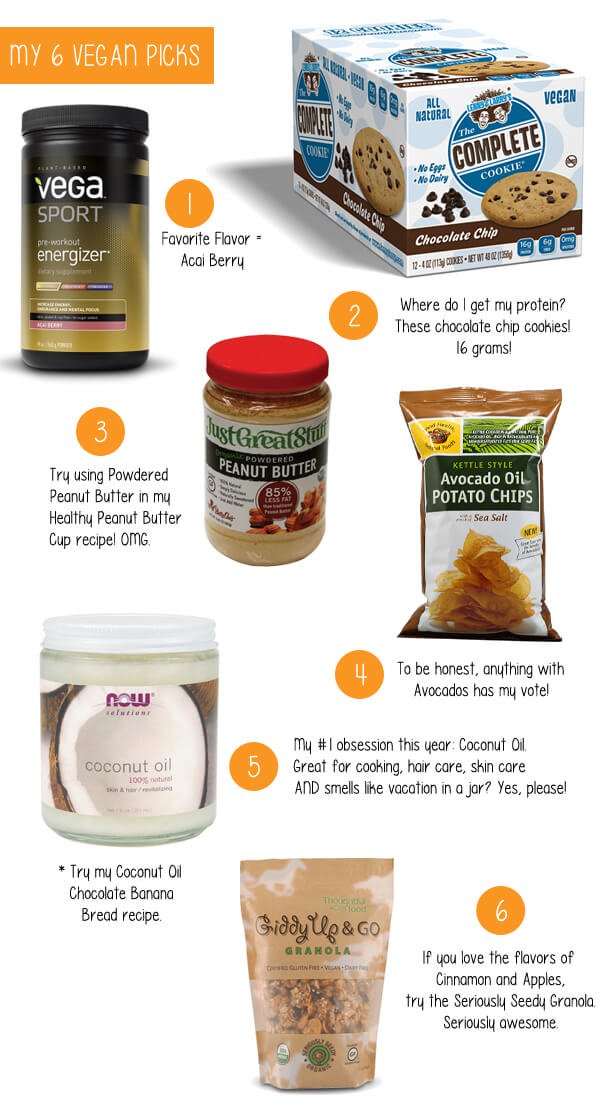 My 6 Favorite Vegan Food and Snacks