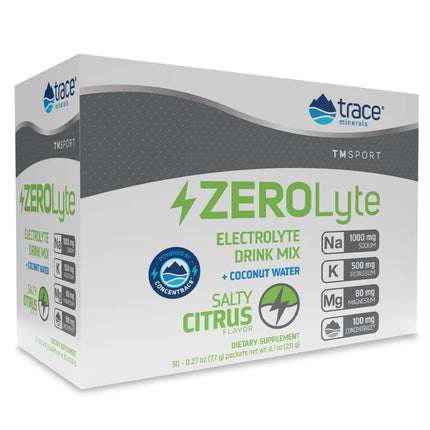 Trace Minerals ZeroLyte - Citrus (30 packets)