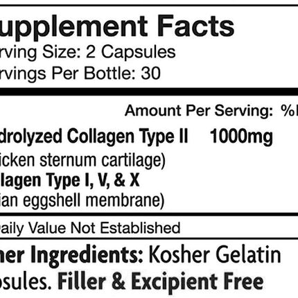 Longevity by Nature TendoGuard Joint Collagen (60 capsules)