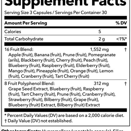 LifeSeasons Fruit Boost (90 capsules)