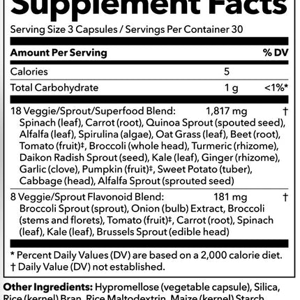 LifeSeasons Veggie Boost (90 capsules)