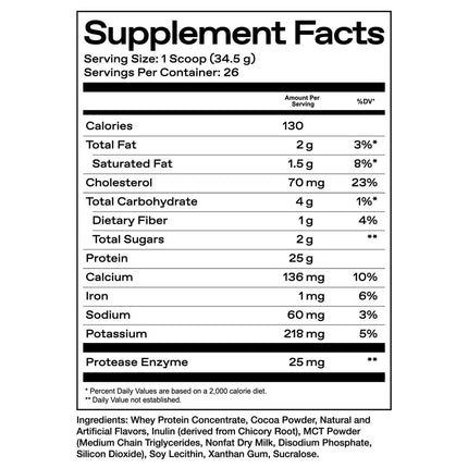One of One Whey Protein - Milk Chocolate (2 lbs)