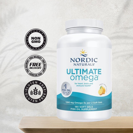 Nordic Naturals Ultimate Omega (180 softgels)