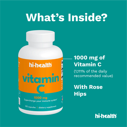 Hi-Health Vitamin C 1000mg (100 capsules)