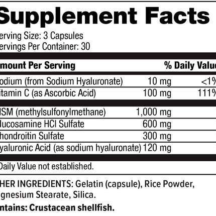 Hi-Health Hyaluronic Acid Complex (90 capsules)