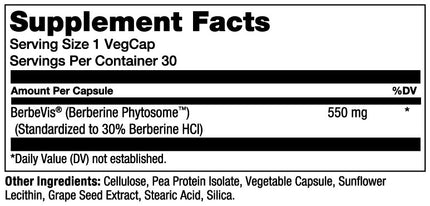 Solaray ProSorb Berberine (30 vegcaps)