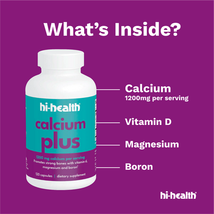 Hi-Health Calcium Plus (120 capsules)