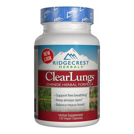 Ridgecrest Herbals ClearLungs (120 capsules)