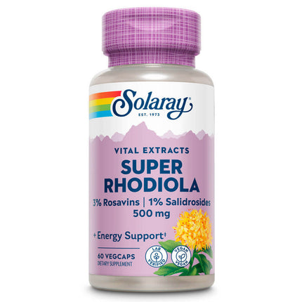 Solaray Super Rhodiola Root Extract (60 capsules)