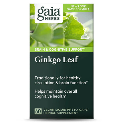 Gaia Herbs Ginkgo Leaf (60 capsules)