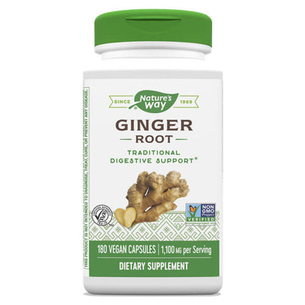 Nature's Way Ginger Root (180 capsules)