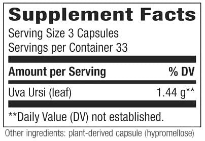 Nature's Way Uva Ursi (100 capsules)