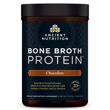 Ancient Nutrition Bone Broth Protein - Chocolate (17.8 oz)