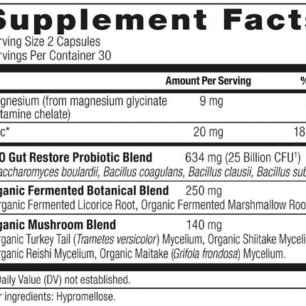 Ancient Nutrition SBO Probiotics Gut Restore (60 capsules)