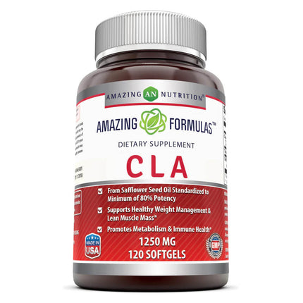 Amazing Nutrition Amazing Formulas CLA 1250 mg (120 softgels)