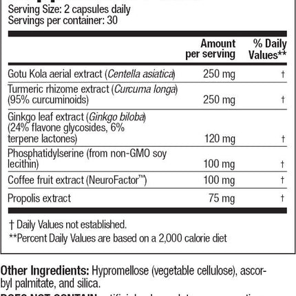 LifeSeasons NeuroQ Memory and Focus (60 capsules)