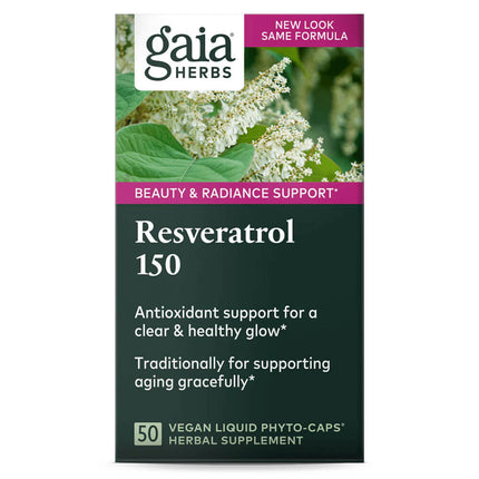 Gaia Herbs Resveratrol 150 (50 capsules)