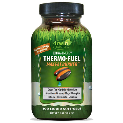 Irwin Naturals Extra-Energy Thermo-Fuel Max Fat Burner (100 softgels)