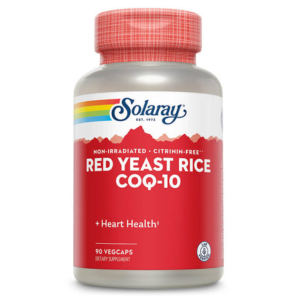 Solaray Red Yeast Rice Plus CoQ-10 (90 capsules)
