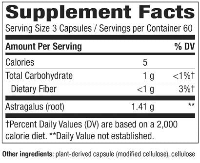 Nature's Way Astragalus Root (180 capsules)