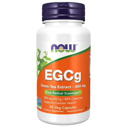 NOW EGCg Green Tea Extract 400mg (90 veg capsules)