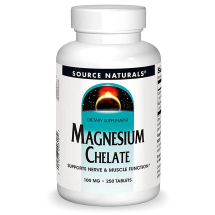 Source Naturals Magnesium Chelate (250 tablets)