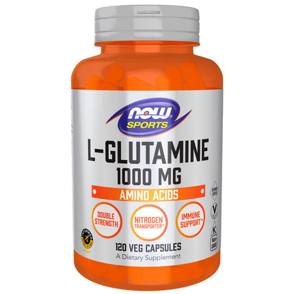 NOW Sports L-Glutamine 1000 mg (120 caps)