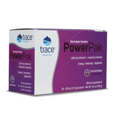 Trace Electrolyte Stamina Power Pak - Concord Grape (30 packets)