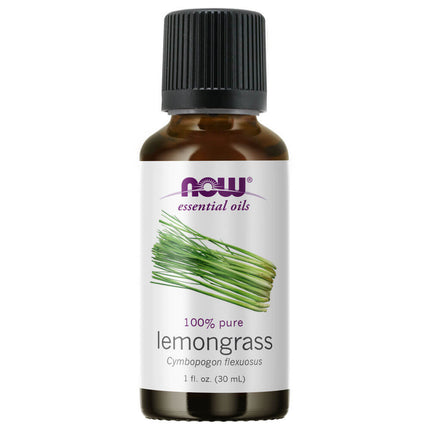 NOW Essential Oils Lemongrass Oil (1 fl oz)