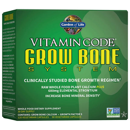 Garden of Life Vitamin Code Grow Bone System (30 day supply)