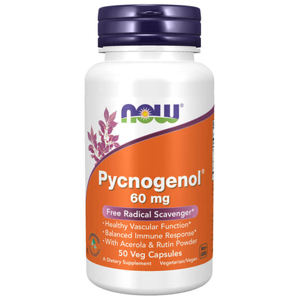NOW Pycnogenol 60mg (50 capsules)