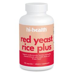 Hi-Health Red Yeast Rice Plus (120 capsules)