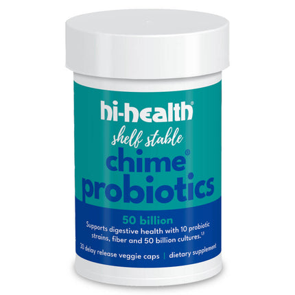 Hi-Health Chime Probiotics, Shelf Stable, 50 Billion (30 Veggie Caps)