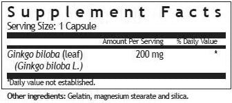 Windmill Ginkgo Biloba 200mg (60 capsules)