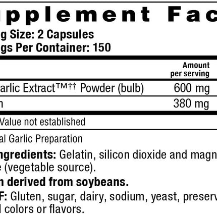 Kyolic Aged Garlic - Cholesterol Formula 104 (300 capsules)