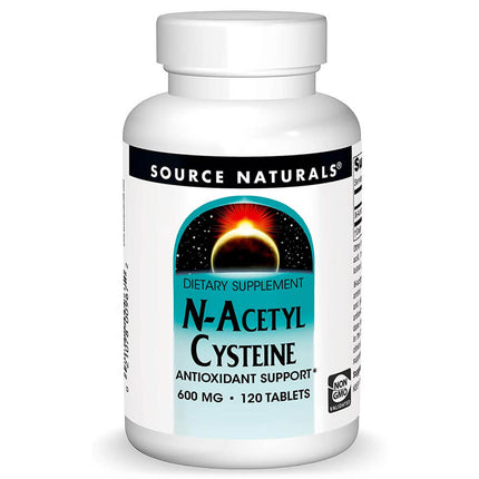 Source Naturals N-Acetyl-Cysteine 600mg (120 tablets)