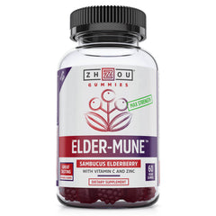 Zhou Nutrition Elder-Mune Elderberry Gummies (60 gummies)