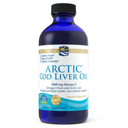 Nordic Naturals Arctic Cod Liver Oil - Unflavored (8 fl oz)