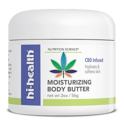 Nutrition Science Moisturizing Body Butter, CBD Infused (2 oz)