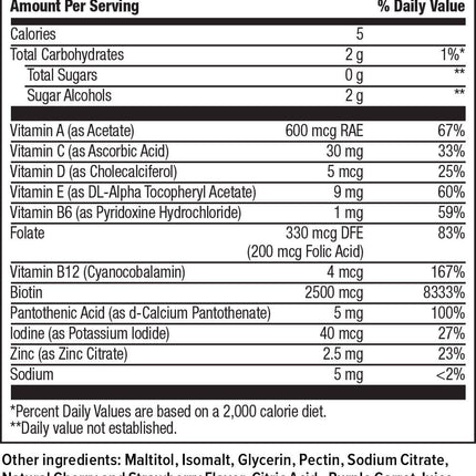 Hi-Health Sugar-Free Multivitamin Gummies, One Per Day (60 gummies)