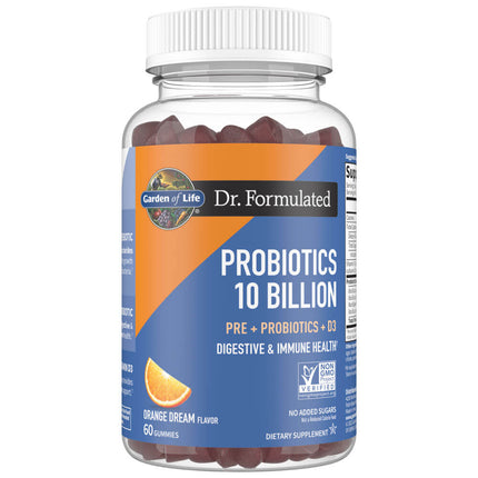 Garden of Life Dr. Formulated Probiotics 10 Billion (60 gummies)