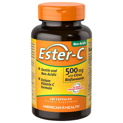 American Health Ester-C 500mg with Citrus Bioflavonoids (120 veggie caps)