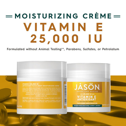 Jason Age Renewal Vitamin E Moisturizing Creme 25000 IU (4 oz)