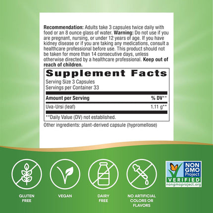 Nature's Way Uva Ursi (100 capsules)