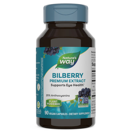 Nature's Way Standardized Bilberry (90 capsules)