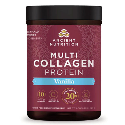 Ancient Nutrition Multi Collagen Protein - Vanilla (16.7 oz)