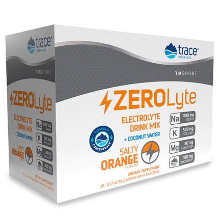 Trace Minerals ZeroLyte - Orange (30 packets)
