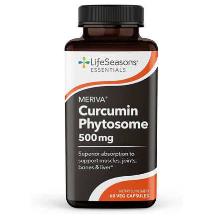 LifeSeasons Essentials Meriva Curcumin Phytosome 500mg (60 capsules)